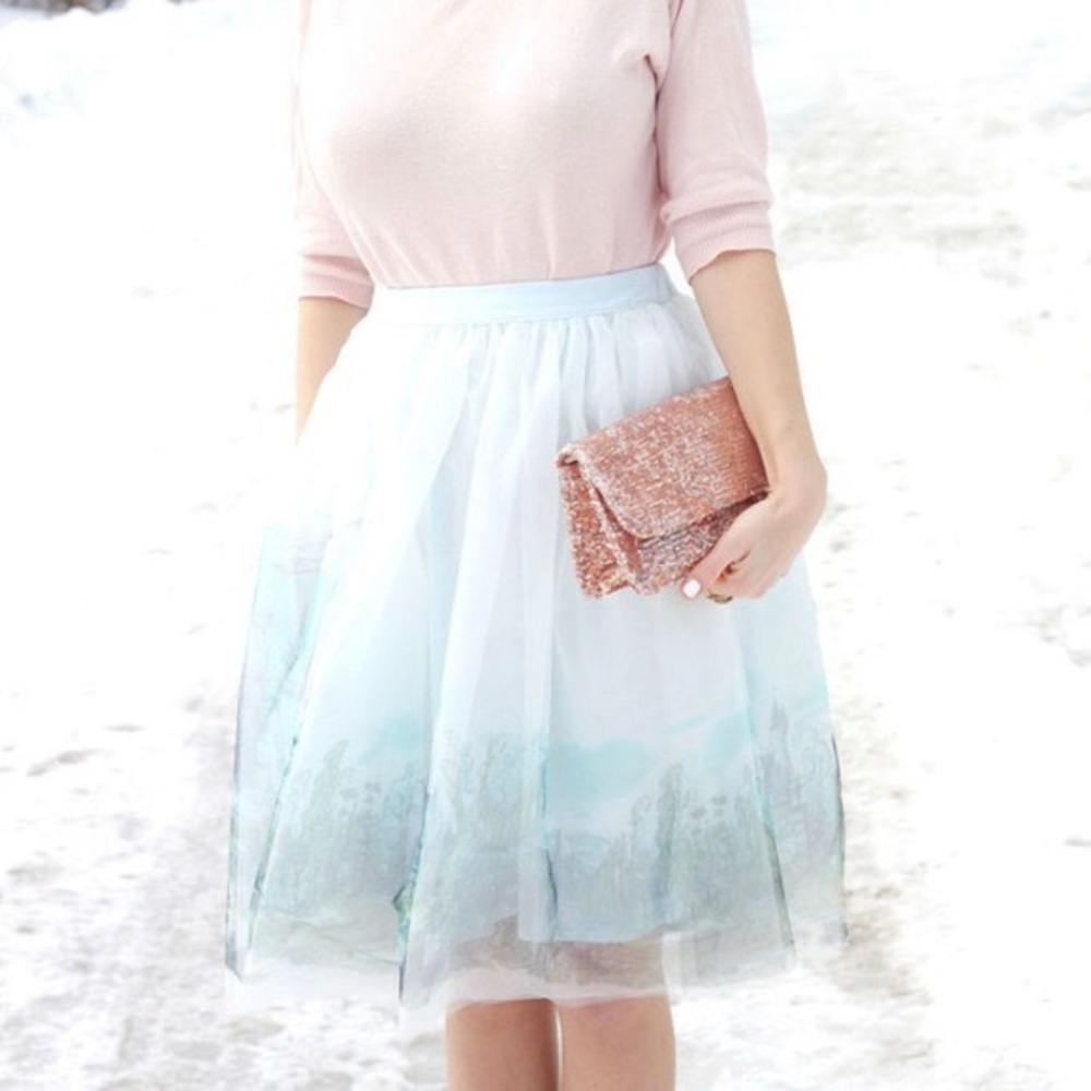 LC Lauren Conrad Disney Cinderella Collection Tulle Skirt